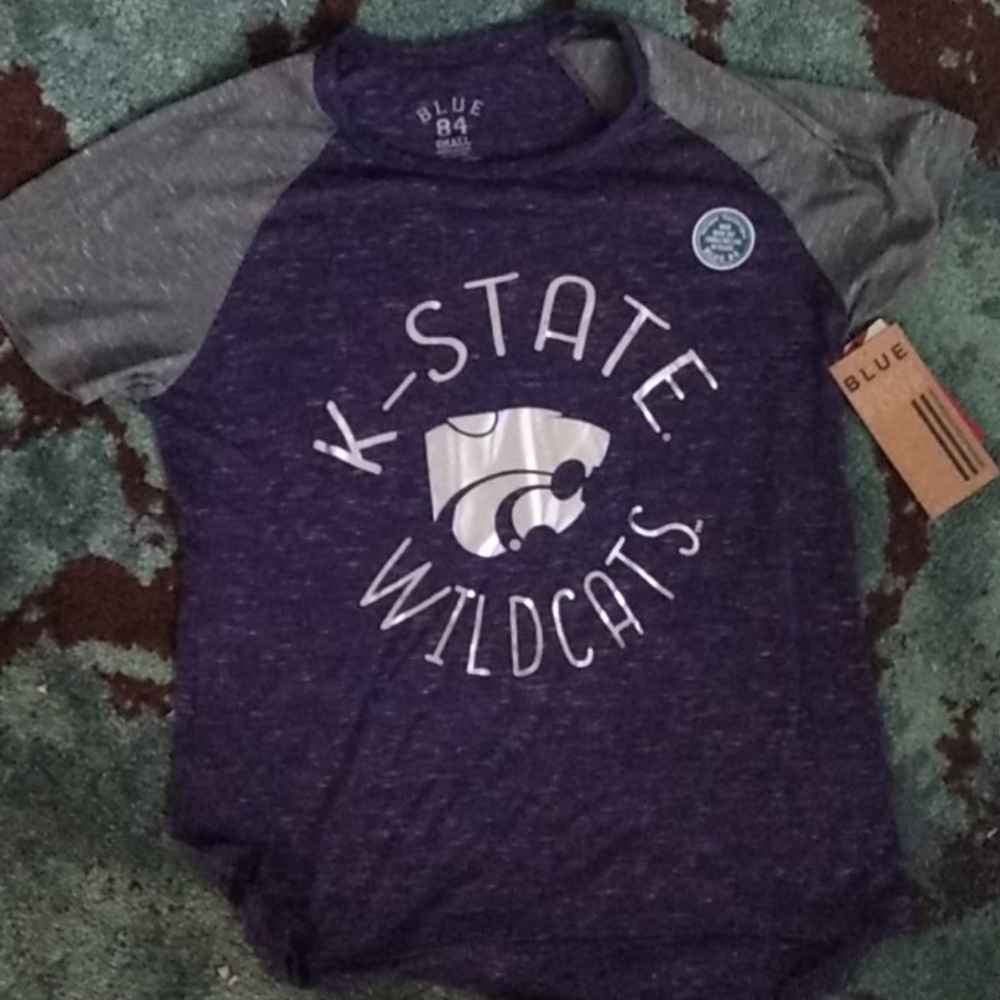 NCAA Kansas St Women's Small New  Blue 84